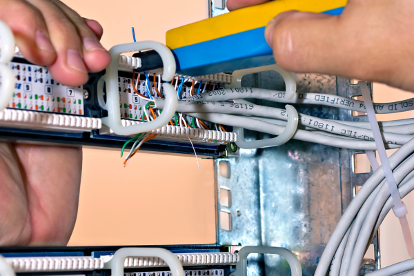 ponchado de cableado